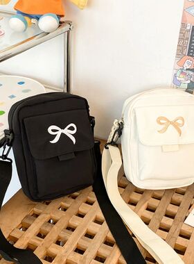 Women Bow Fashion Shoulder Bag Adjustable Strap rendy Crossb