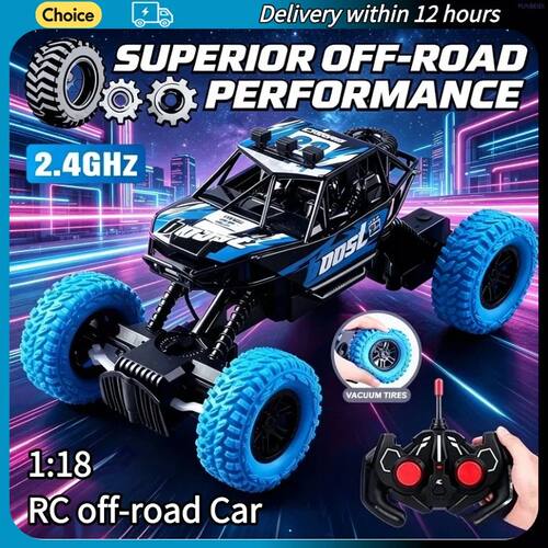 8 Remote Control Off-road Vehicle Racing Car with LED Light