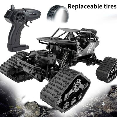 4 Rc Crawler Climbing Rc Cars Buggy Stunt Car 2in1 Caterpill