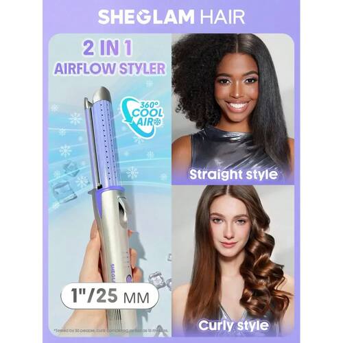 HAIR Cool Lock Airflow Styler, 360 Airflow Styler Curling Ir