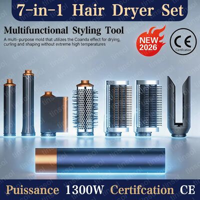 7 in1Multifunctional Hair Dryer Set Hair Styling Tool Curlin