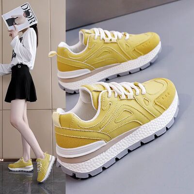 Soft-sole Women's Designer Sneakers Autumn New Hot Sale Plat