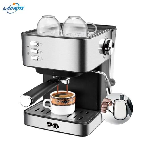 Coffee Maker Espresso Coffee Machine Semi-automatic Steam Fo
