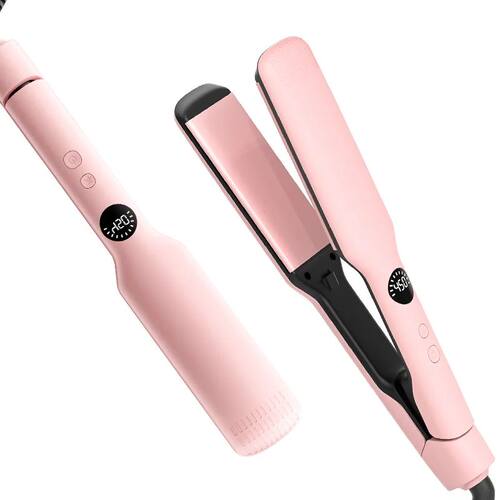 Hair Straightener High Temperature Flat Irons Wide Plate Pla