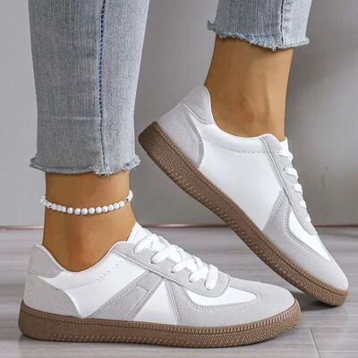 2025 autumn new flat sports shoes for women fashionable mixe