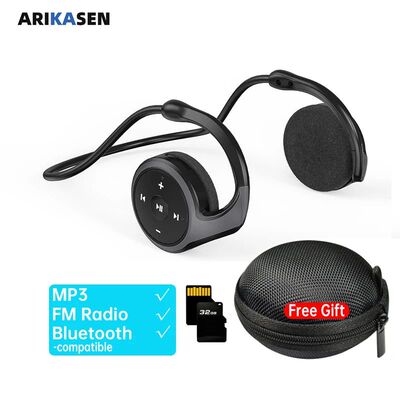 Wireless Headphones Bluetooth MP3 Player Headsets FM Radio O