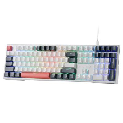 Redragon K668 RGB Gaming Keyboard, 108 Keys Wired Mechanical