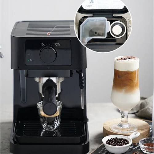 Upgrade New EC235.BK Coffee Machine Semi-automatic Italian H