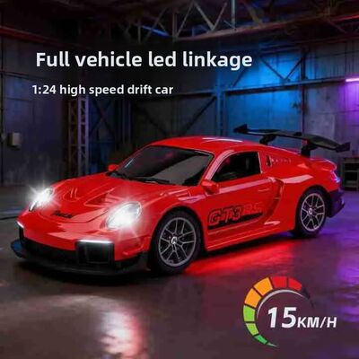 2.4G RC Drift Racing Car, 4WD High Speed 1:24 Scale Remote C