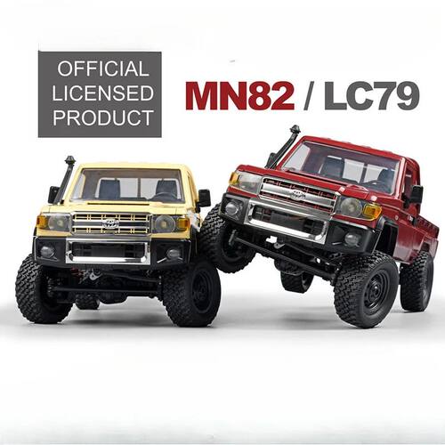 2 MN82 Pro Retro Rc Car with LED Lights Full-scale Simulatio