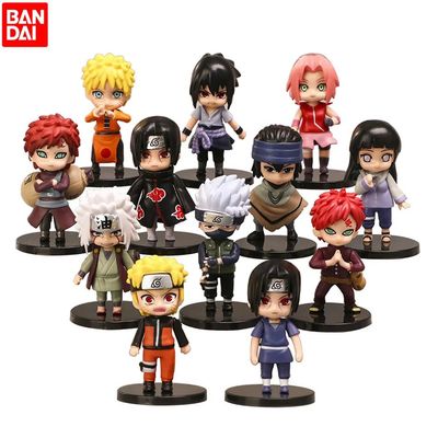 12pcs/set Anime Naruto Shippuden Hinata Sasuke Itachi Kakash