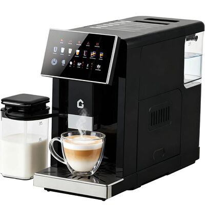 3rd-Gen Espresso Coffee Maker with Milk Frother - Removable