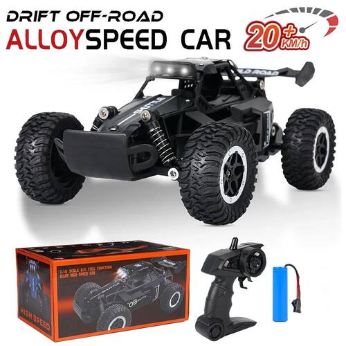 6 2.4G Model 2WD High-Speed Off-road RC Car With LED Light R