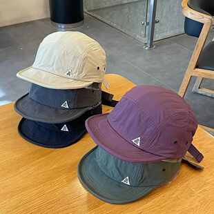 Quick drying duckbill cap, women's short brimmed baseball ca