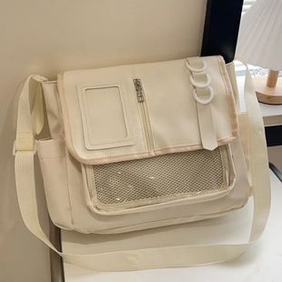 Y2K Japanese Harajuku School Bags for Girls New Transparent