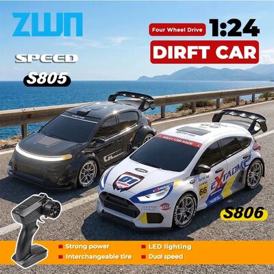 ZWN 1/24 Remote Control Drift Car Hight Speed 2.4G Wireless