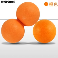 Оранжевый одиночный шарик+оранжевый двойной шарик