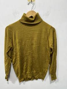 高领毛衣打底衫 百搭休闲上衣潮牌针织衫 时尚 亏本清货春秋女装