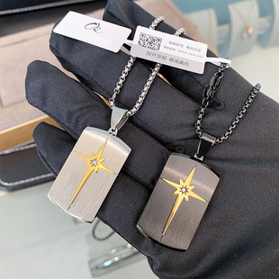 KALRA六芒星吊坠不锈钢嘻哈男士 毛衣链原创配饰 CELIE 官方正品