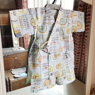 角落生物日本甚平儿童和服套装 纯棉家居服宝宝睡衣汗蒸服温泉夏季