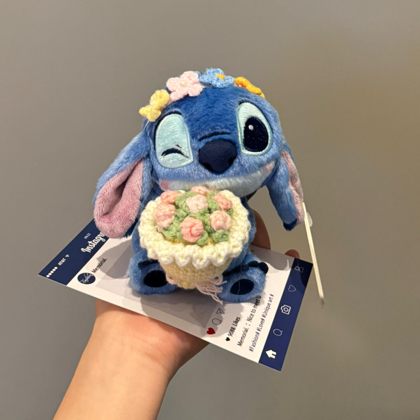 日本史迪仔挂件史迪奇玩偶花束毛绒公仔送女生女友闺蜜生日礼物