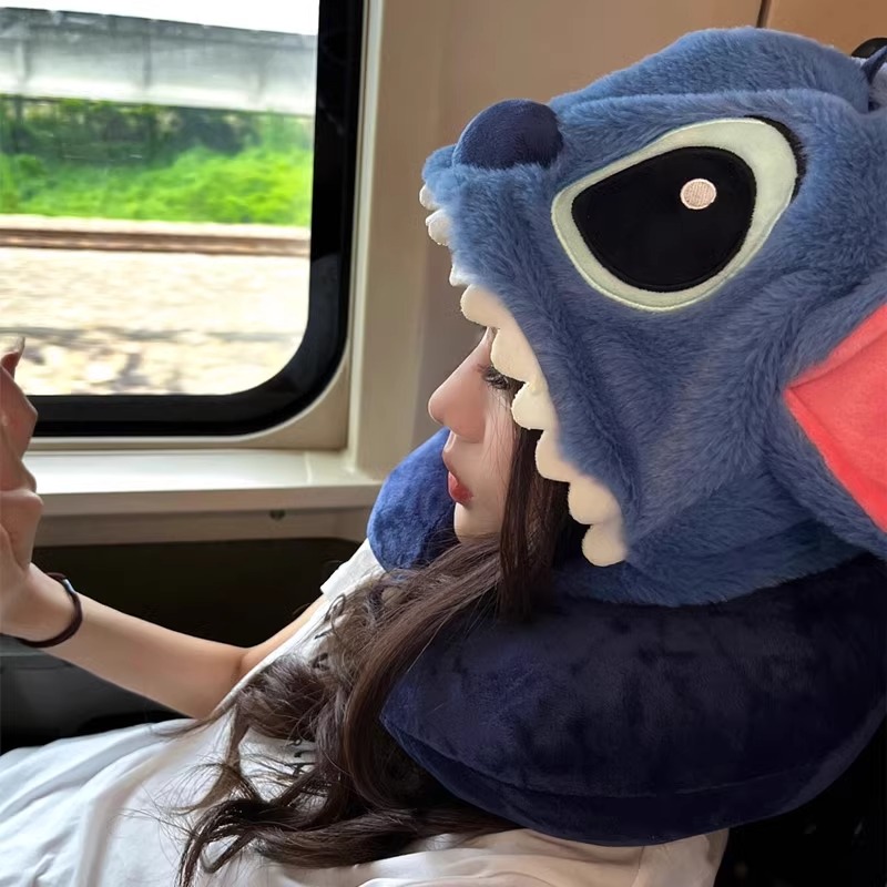 山吉史迪仔u型枕连帽旅行