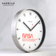 mobius金属简约静音挂钟现代时尚 客厅时钟儿童房墙钟北欧nasa挂表