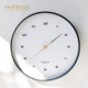 莫比乌斯简约金属挂钟包豪斯时钟客厅卧室装 饰高级感设计师钟表