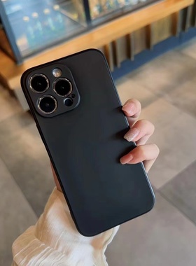 适用OPPO Reno15C 一加Turbo6 Findx9Pro直边磨砂黑真我15T A6GT A6Pro A6i K13S软套A5活力版精孔手机壳GT8