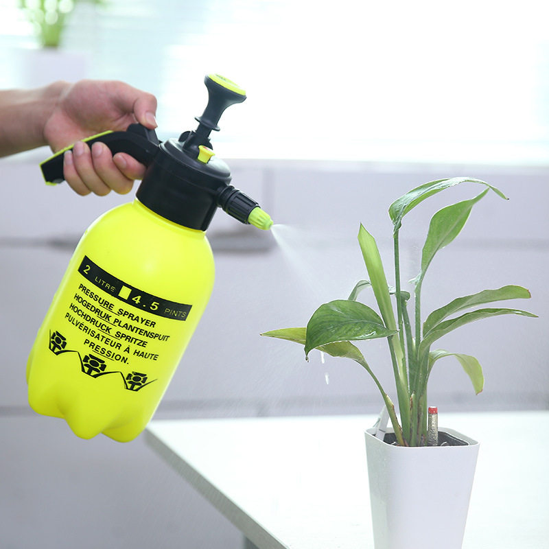 气压式花园浇水喷壶小瓶细雾2L浇花洒水壶家用园艺消毒水喷水壶