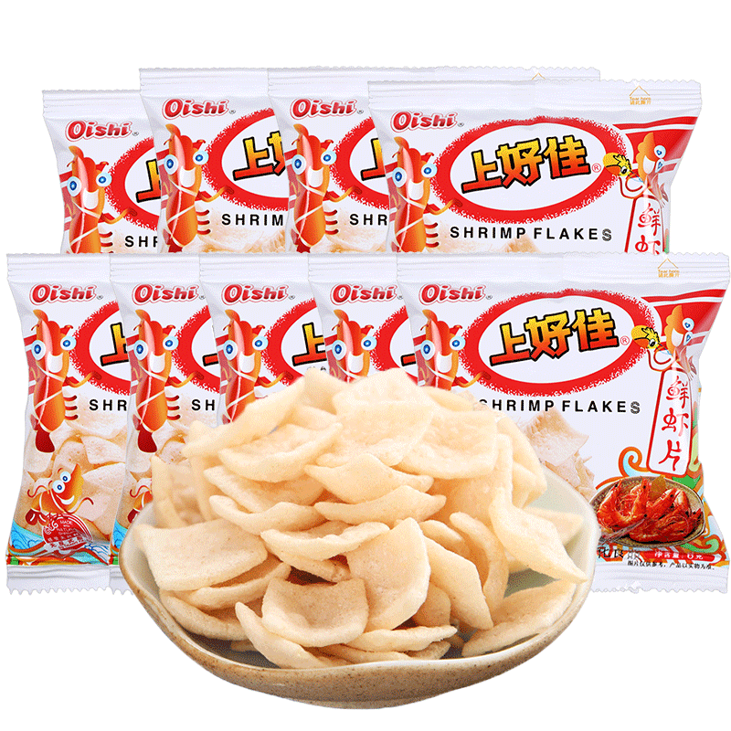 上好佳鲜虾片40包袋装