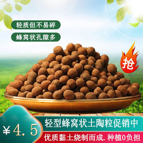 陶粒园艺花多肉植物底防烂根垫底