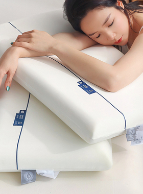 新款慢回弹蓝双芯深睡枕石墨烯枕芯40*70cm/只记忆枕单人枕用家用