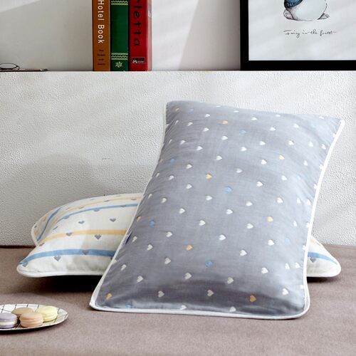 一对 枕芯 四季 双人 单人 成人 枕巾 全棉