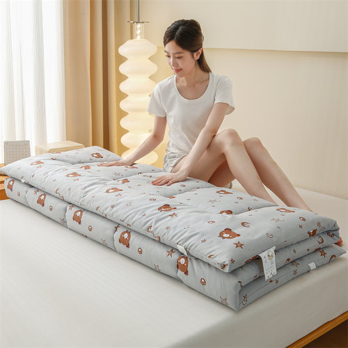 床垫软垫床褥垫褥子铺床双人家用保护垫薄款全棉纯棉单人垫被防滑