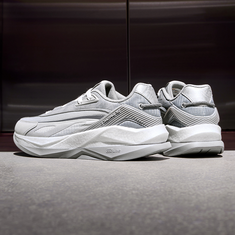 飞船361运动鞋男2025冬季新款网面透气复古轻便跑鞋休闲男鞋鞋子