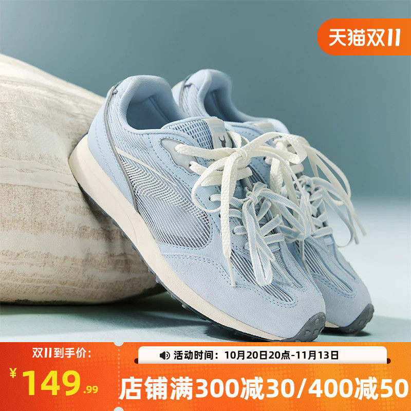 361酥饼3se运动鞋女秋季新款平底运动休闲板鞋德迅鞋双鞋带赛车鞋