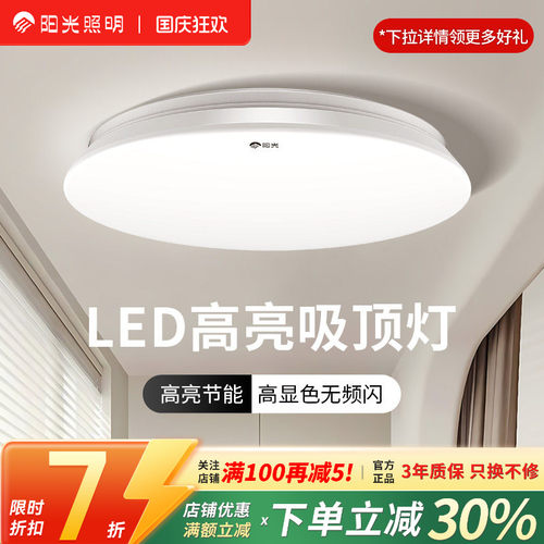 LED20卧室灯阳光新品简约