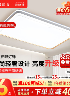 阳光照明新品吸顶灯羽翼大尺寸现代简约全屋套餐智能led客厅灯具
