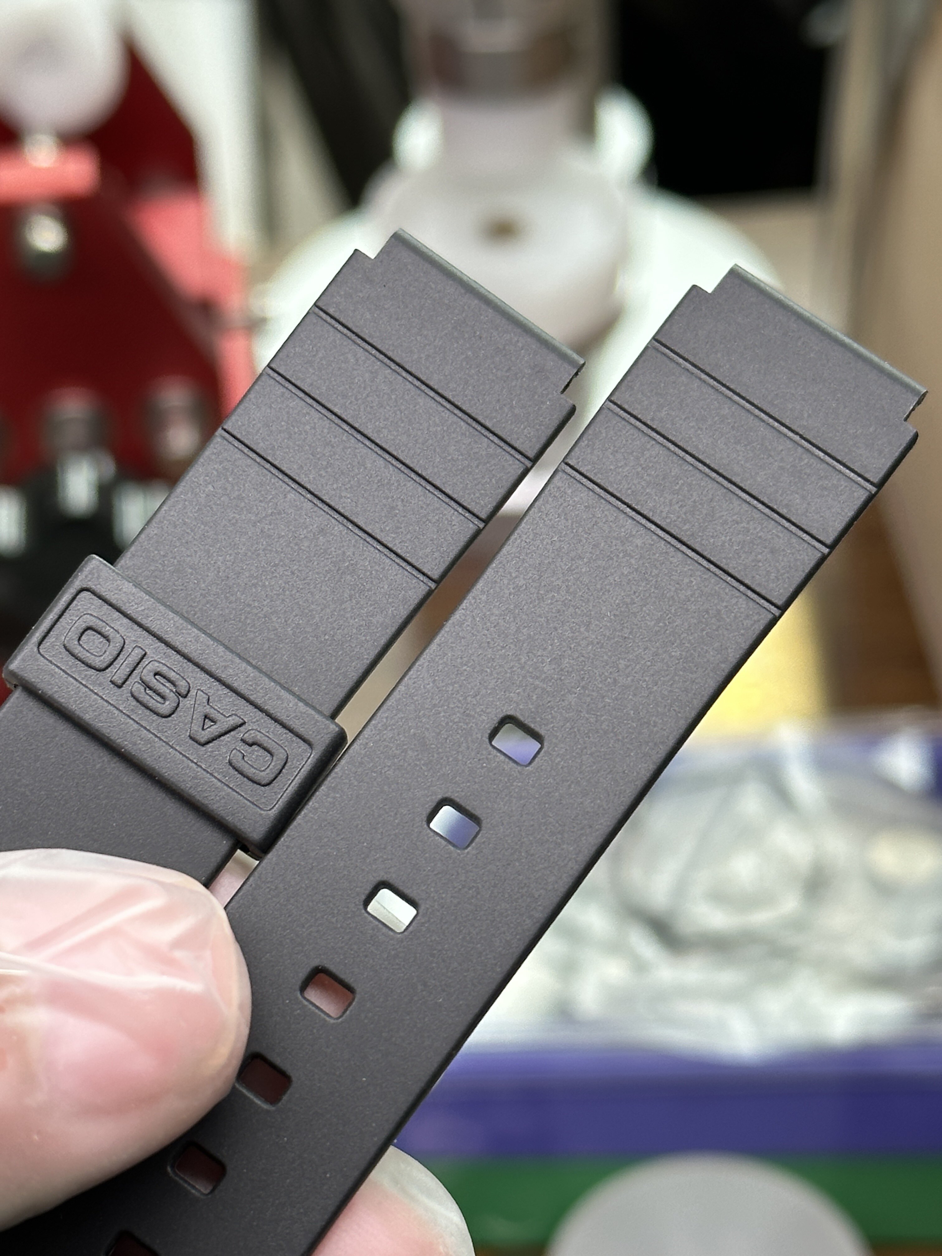 卡西欧mq-24亚光黑色树脂表带