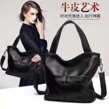 Сумка через плечо, портативная кожаная сумка на одно плечо, коллекция 2023, из натуральной кожи