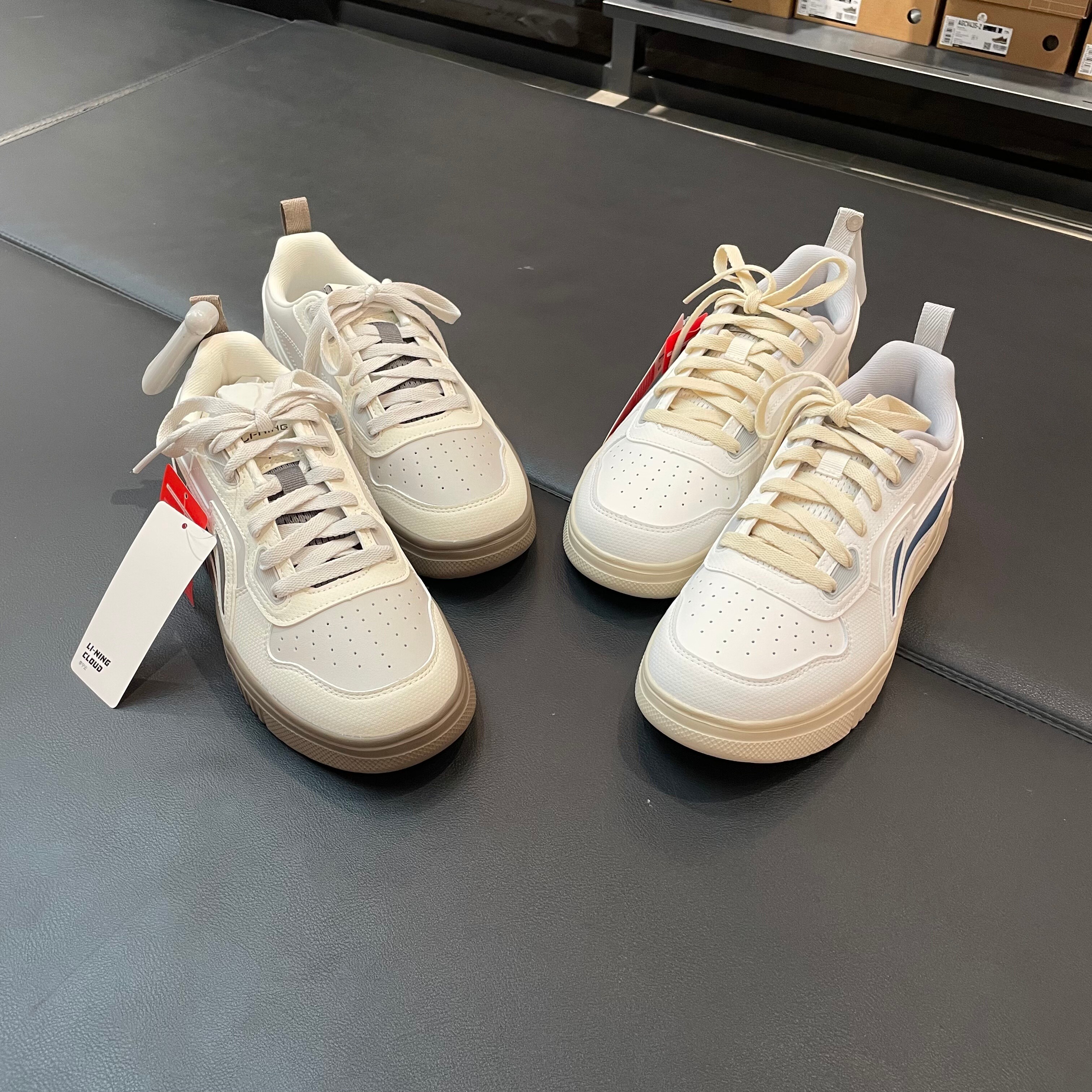 李宁男青云百搭减震回弹休闲板鞋