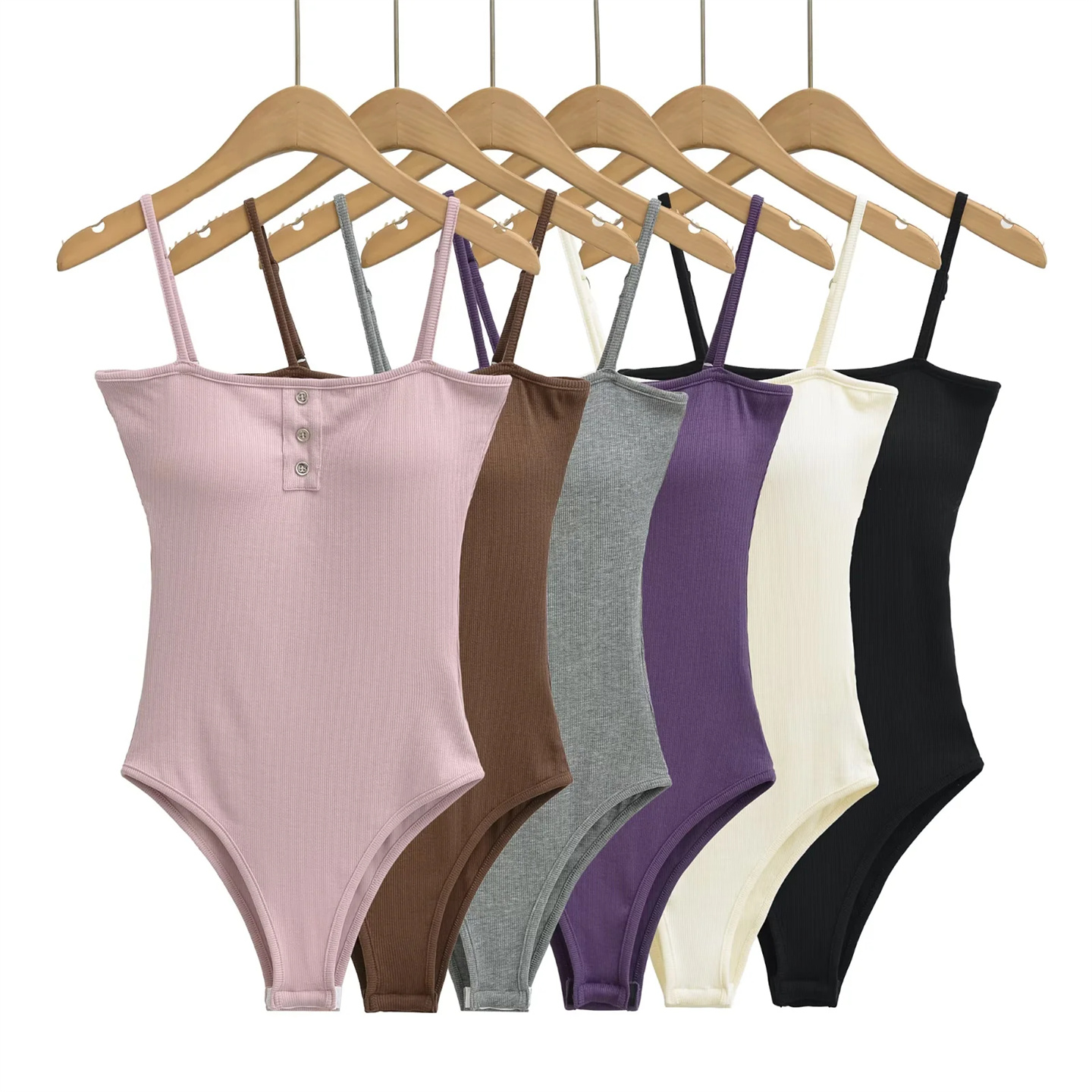 辣妹风吊带背心连体衣女