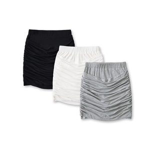 辣妹灰色褶皱包臀半身裙女2024新款设计感性感高腰紧身超短裙半裙