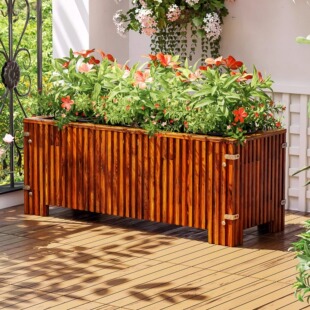 楼顶种菜神器专用箱长方形耐用种植箱花坛花盆顶楼花槽楼房木花箱