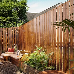 户外网红农家小院围栏装饰花园篱笆隔断农村一楼院子防腐木质栅栏