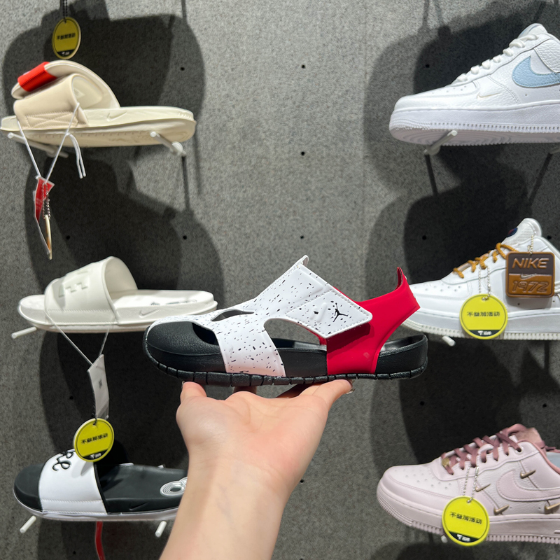 NIKE耐克婴童鞋2024夏季新款轻便舒适透气休闲运动凉鞋CI7849-106