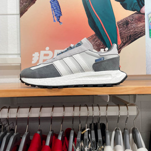 E5经典 阿迪达斯三叶草男女鞋 2024冬新款 RETROPY JQ0007 舒适运动鞋