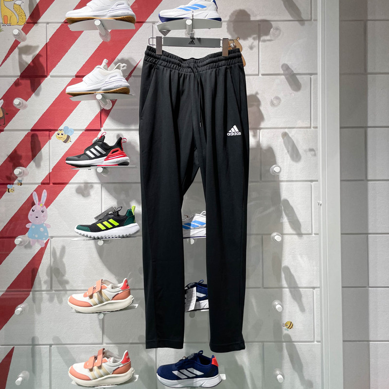 阿迪达斯男装2024夏季新款收脚长裤时尚百搭速干运动休闲裤IC9409