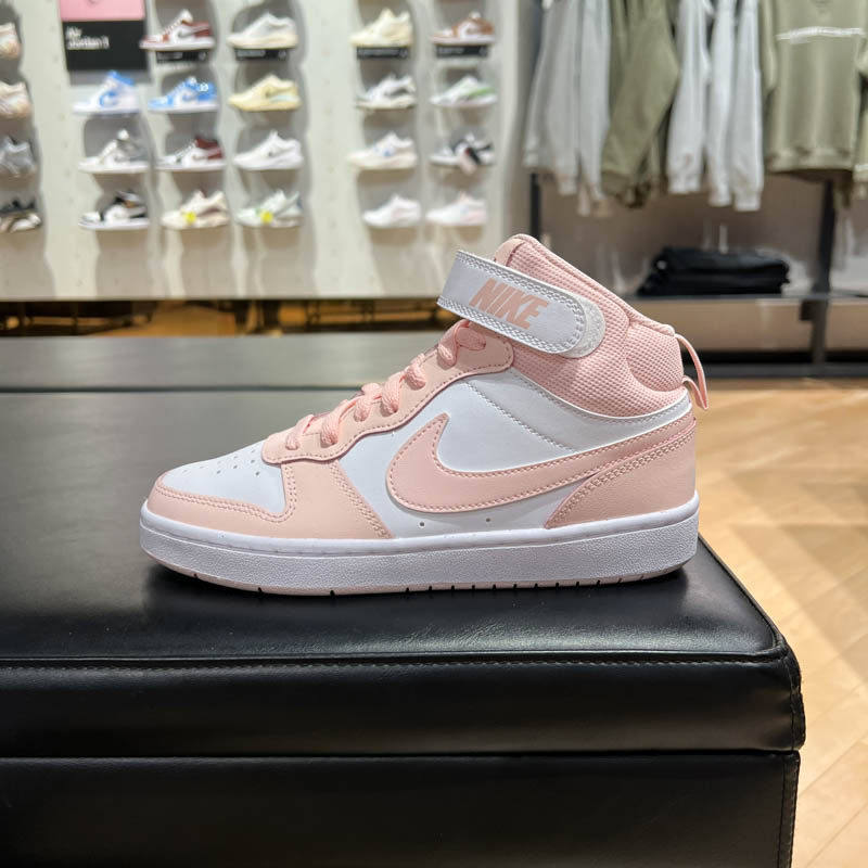 耐克童鞋2025春季Court Borough Mid 2时尚百搭运动鞋 CD7782-122